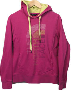 The North Face Hoodie Women’s Small Petite Never Stop Exploring Pink Green